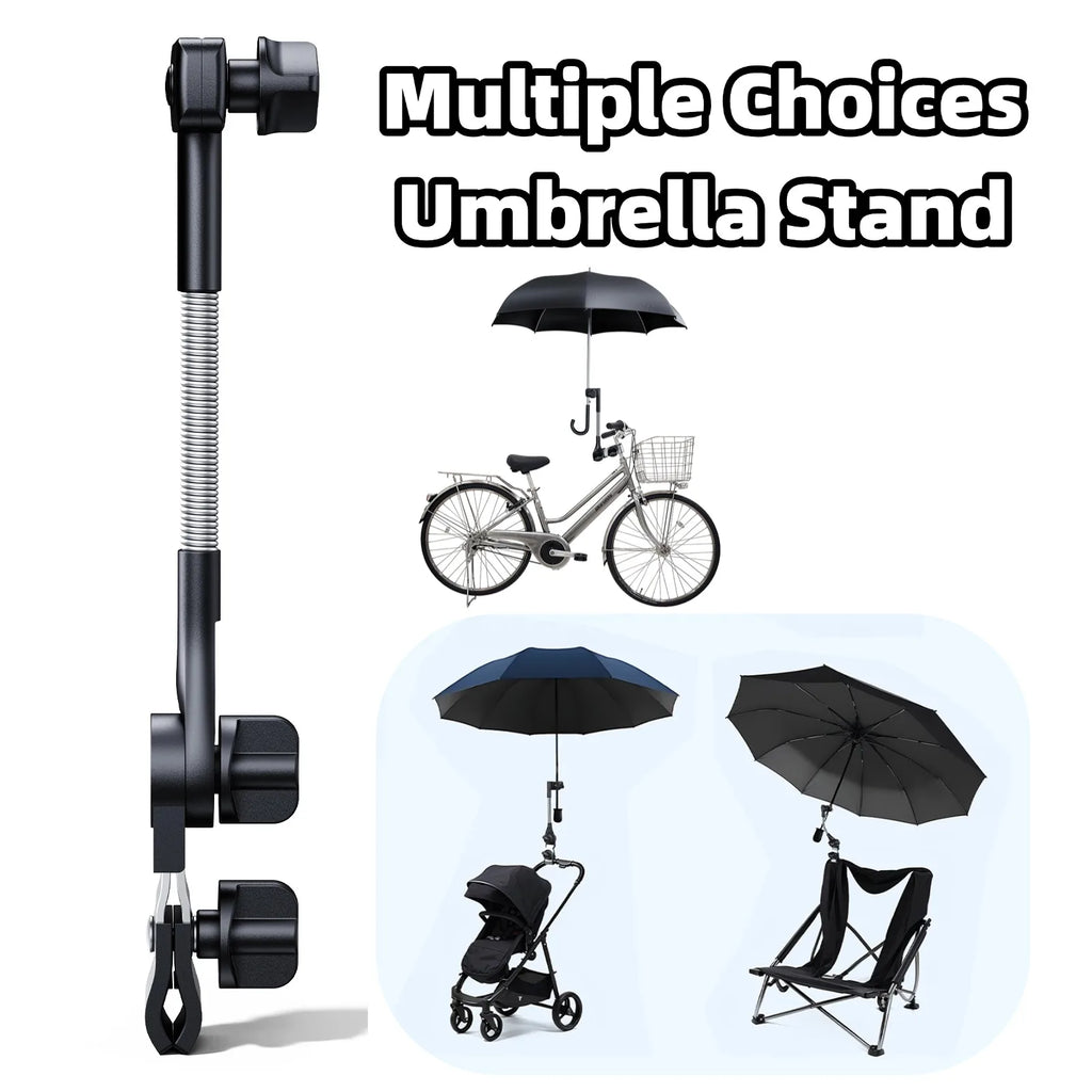 360° Chair Umbrella Holder – Adjustable Outdoor Fishing Mount Umbrella Chair Mount Axl