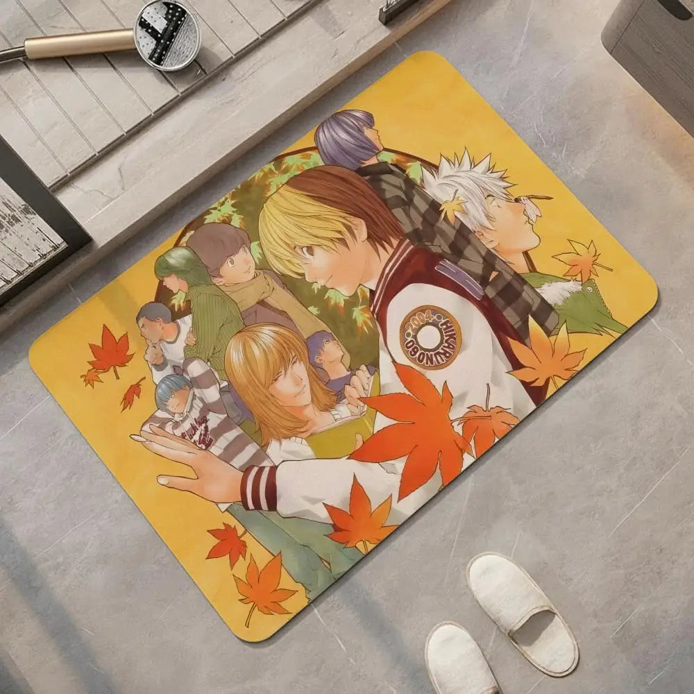 Anime Diatomite Bath Mat – Quick Dry & Anti-Slip Floor Mat Diatomite Bath Mat Axl