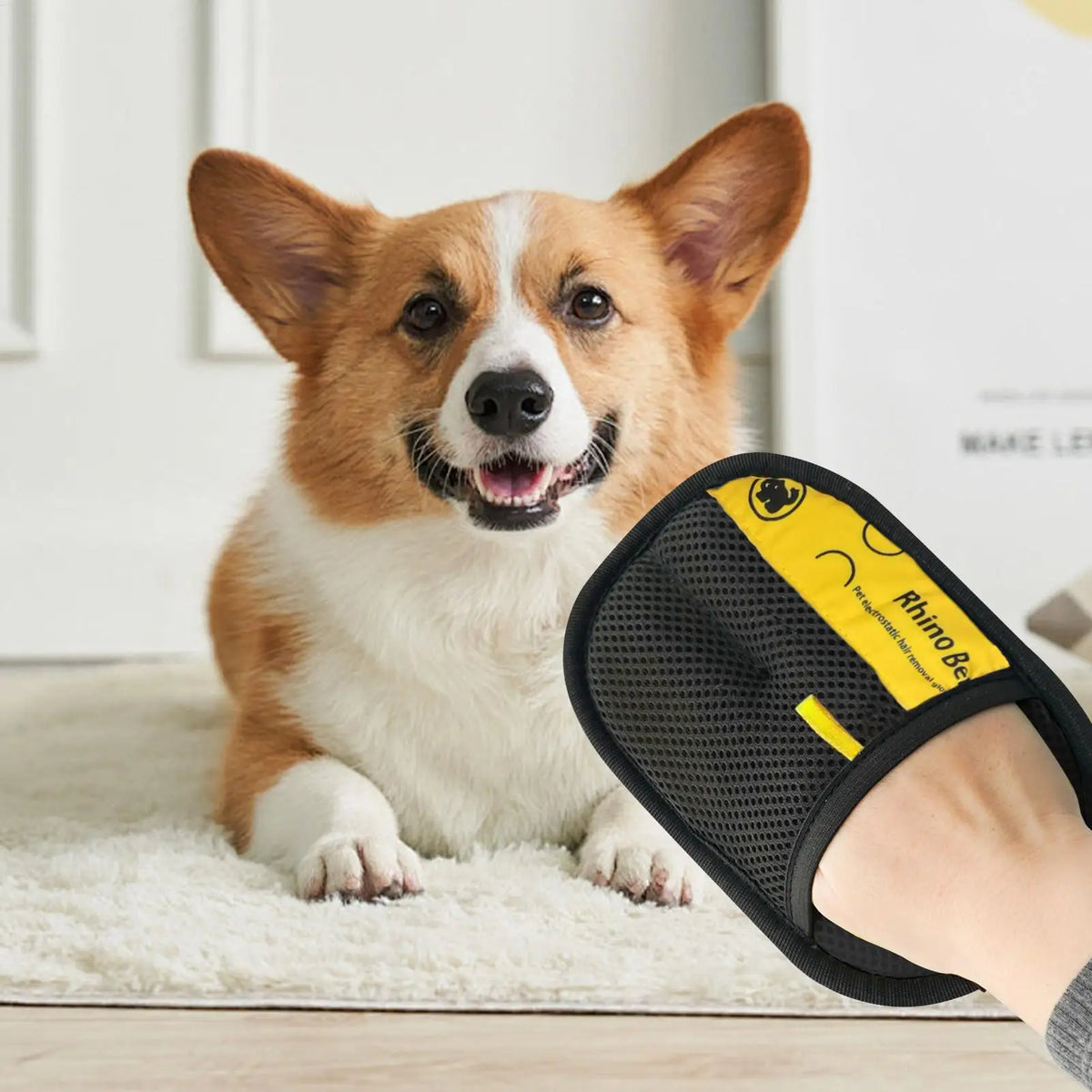Pet Hair Remover Gloves – Reusable Shedding Mitt for Cats & Dogs Pet Grooming Glove Axl
