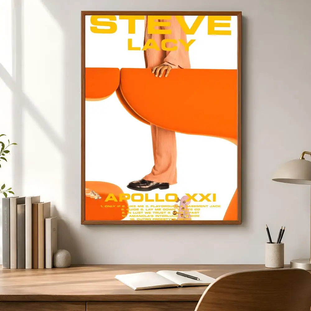 Steve Lacy Waterproof PVC Wall Poster – Peel & Stick HD Art Wall Art Poster Axl