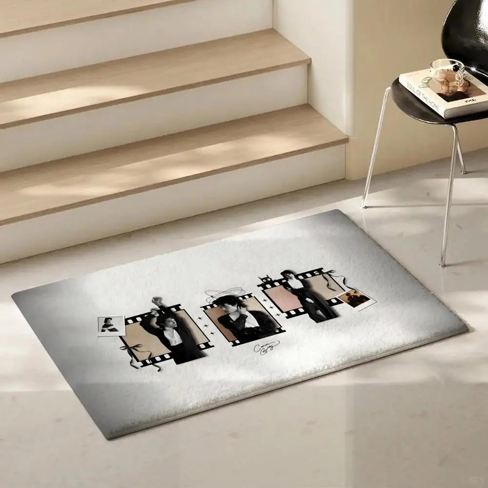 Conan Gray Fan Flannel Floor Mat – Non-Slip Soft Indoor Rug Flannel Floor Mat Axl