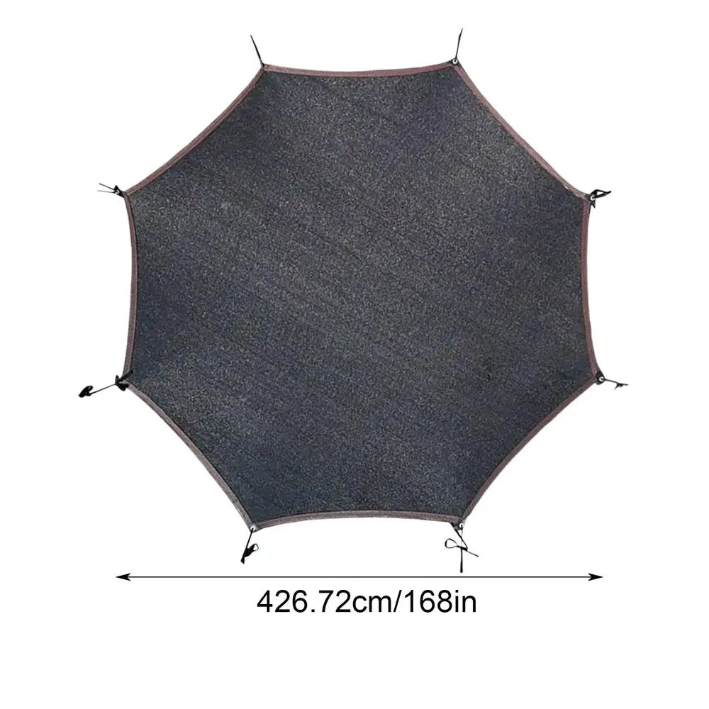 Trampoline Shade Cover UV Protection – 8FT to 14FT Waterproof Trampoline Shade Cover Axl octagon 14 feet