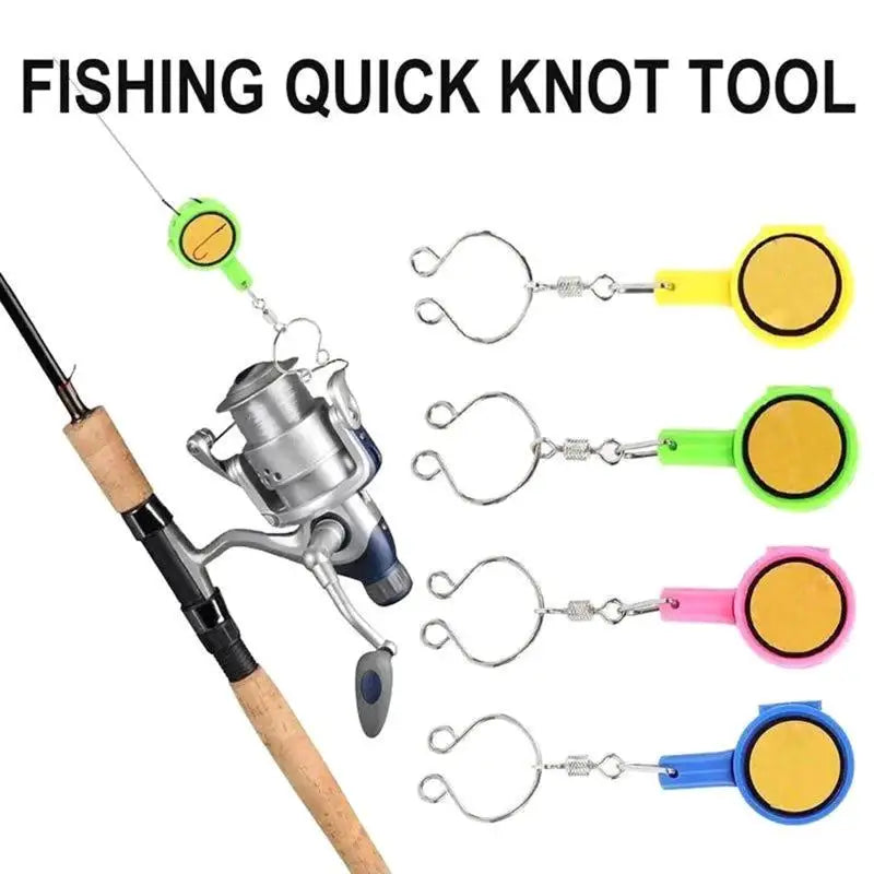 Fishing Knot Tying Tool – Fast Tie Hook & Bait Knotter Fishing Knot Tool Axl