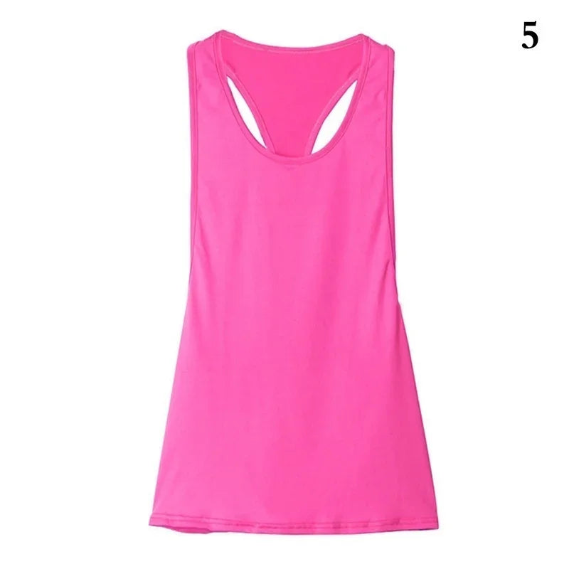 Women's Quick-Dry Sleeveless Fitness Tank Top – Slim Fit Women's Fitness Tank Top Axl Rose L