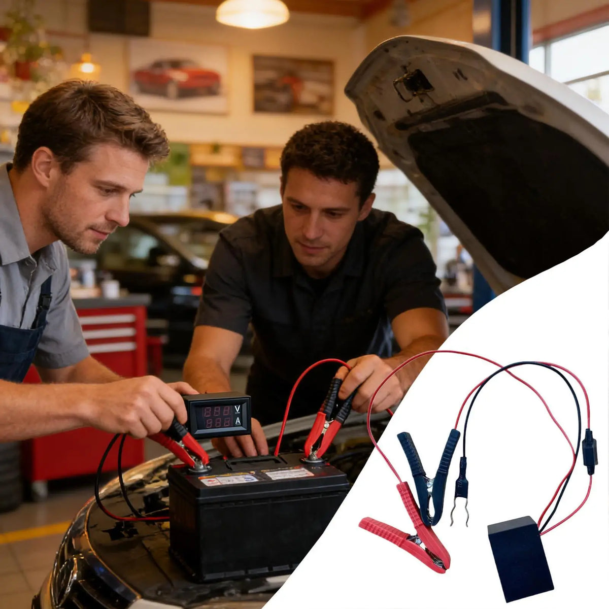 Vehicle Battery Leakage & Parasitic Draw Detector Tool Automotive Diagnostic Tool Axl