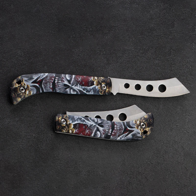 Mini Folding Pocket Knife – Stainless Steel EDC Camping Tool Folding Pocket Knife Axl 1pc knife BB7