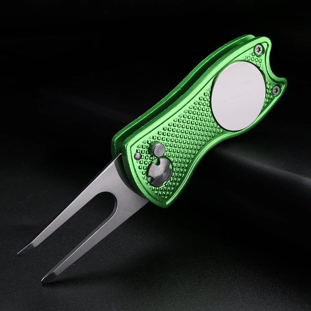 Golf Green Fork – Aluminum & 440C Stainless Steel Divot Tool Golf Divot Tool Axl B China Mainland