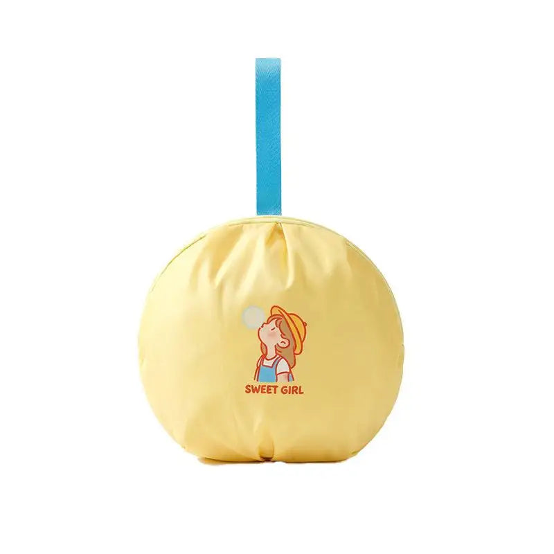 Portable Travel Underwear & Bra Organizer Bag | Polyester Travel Organizer Bag Axl Yellow