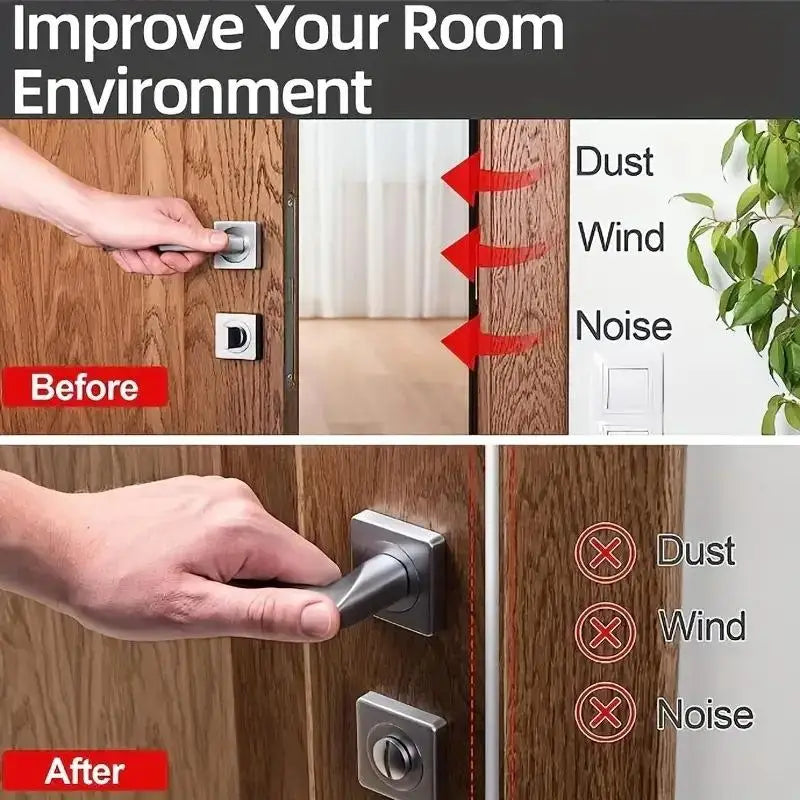 Self-Adhesive Door Window Weatherstrip Seal 10x6mm 6M Roll Door Weatherstrip Seal Axl