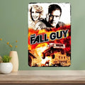 The Fall Guy Classic TV Show Metal Poster Sign | Retro Wall Art Metal Wall Sign Axl aluminum sign aluminum 14x20cm