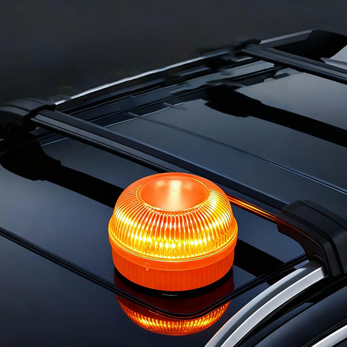 LED Strobe Warning Light Magnetic Base – Car Truck Beacon LED Warning Beacon Axl