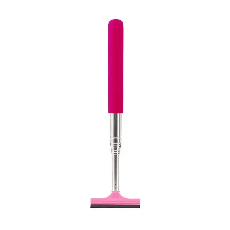 Telescopic Car Mirror Squeegee – Handheld Window Wiper Tool Car Mirror Squeegee Axl Pink-1pcs