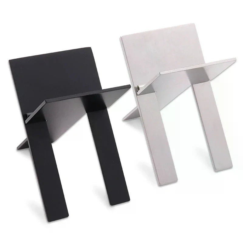 Folding Stainless Steel Cigar Holder – Portable Stand Rack Cigar Stand Rack Axl