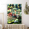 Gravity Falls Wall Poster – Self-Adhesive Waterproof Sticker Wall Art Poster Axl z1 21x30cm No Frame