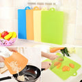 Flexible Plastic Cutting Board – Eco-Friendly Chopping Mat Cutting Board Axl 1Pcs Random Color