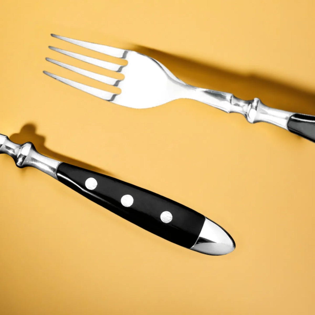 Stainless Steel Cutlery Set – Knife Fork Spoon Dinnerware Flatware Cutlery Set Axl