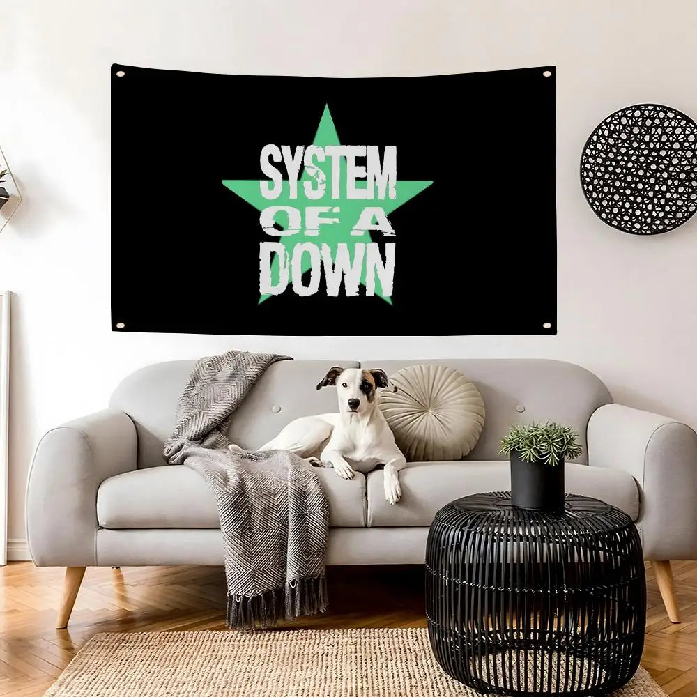 Lowrider Pattern Wall Flag – Indoor & Outdoor Art Banner Decorative Art Flag Axl