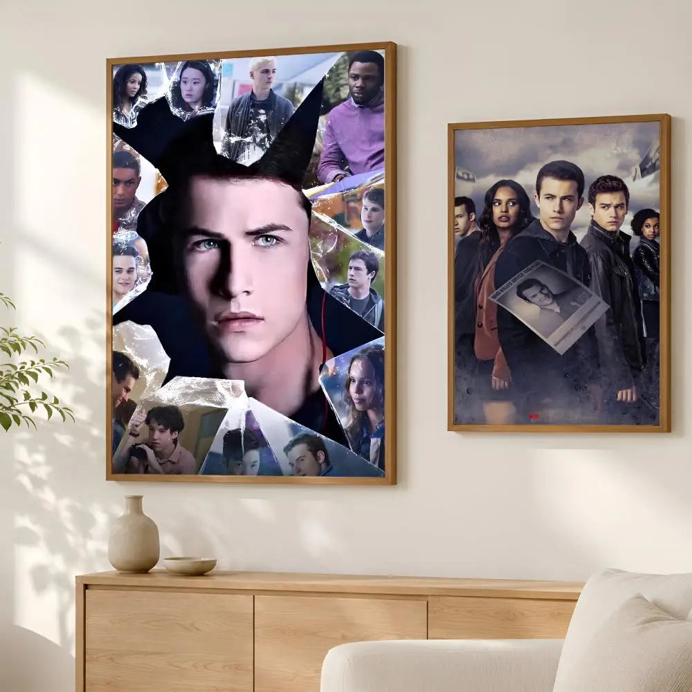 13 Reasons Why Poster – Self-Stick HD Waterproof Wall Art Wall Art Poster Axl