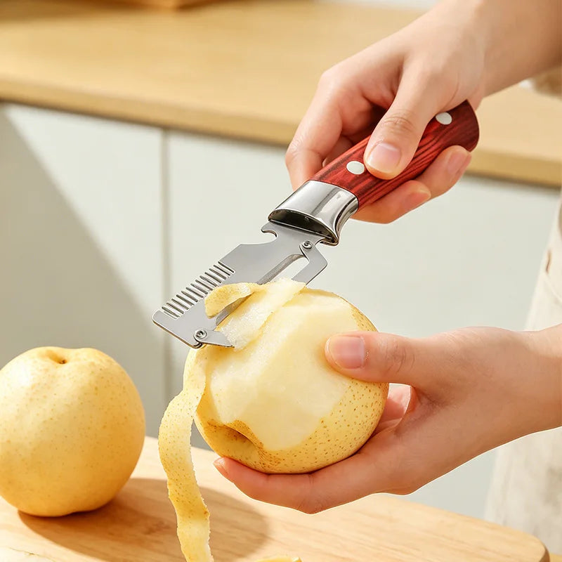 3-in-1 Stainless Steel Vegetable Peeler, Slicer & Bottle Opener Vegetable Peeler Axl