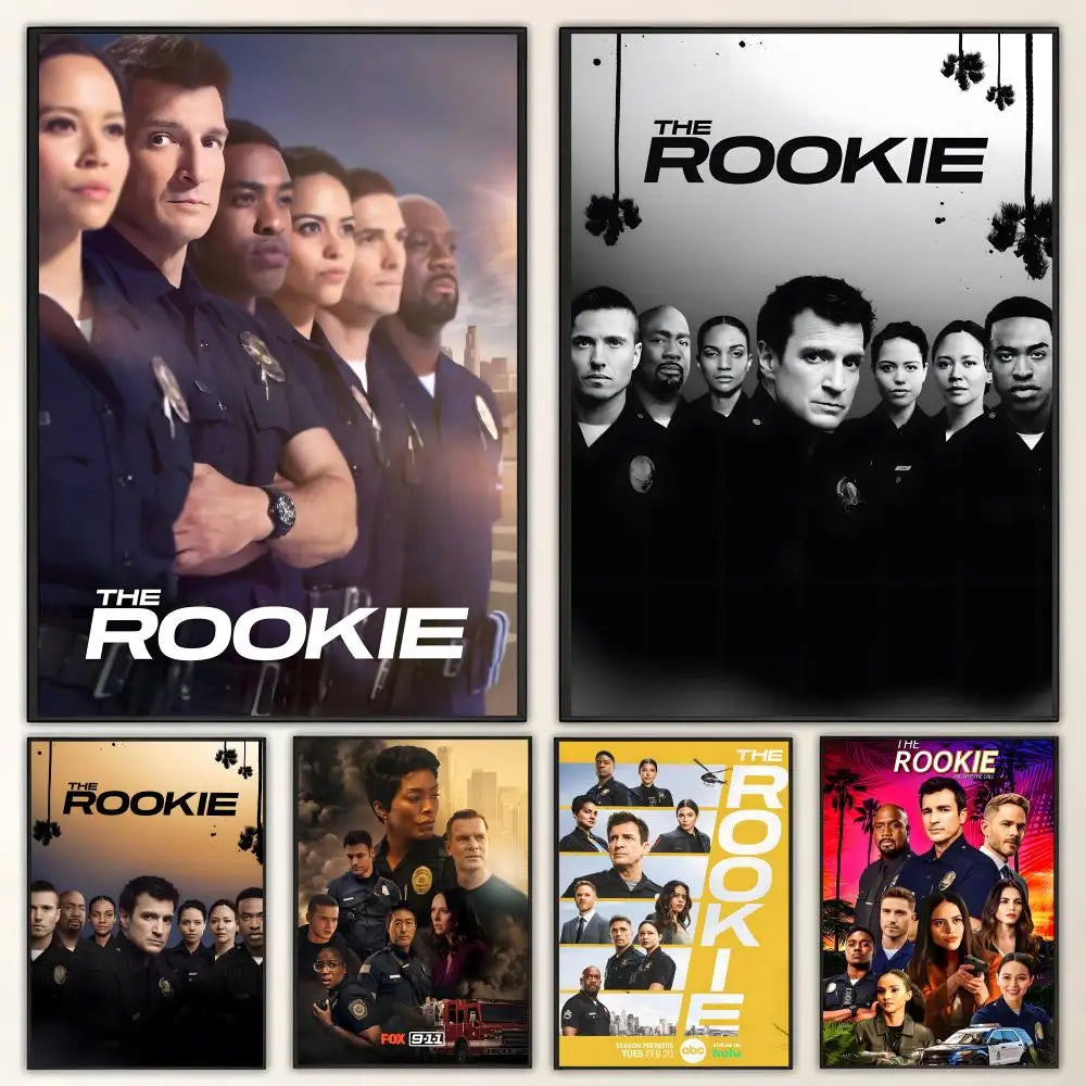 The Rookie TV Series HD Wall Poster | Modern Home Decor Art Wall Art Poster Axl