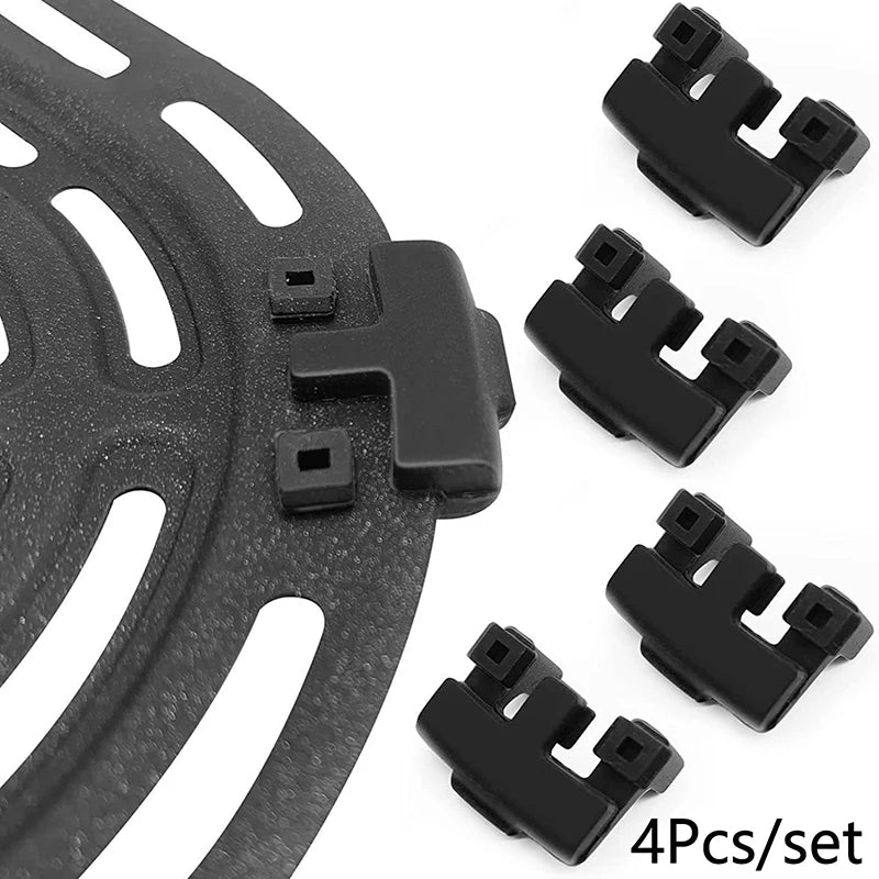 4-Pack Air Fryer Silicone Rubber Bumpers – Grill Pan Replacement Air Fryer Accessories Axl
