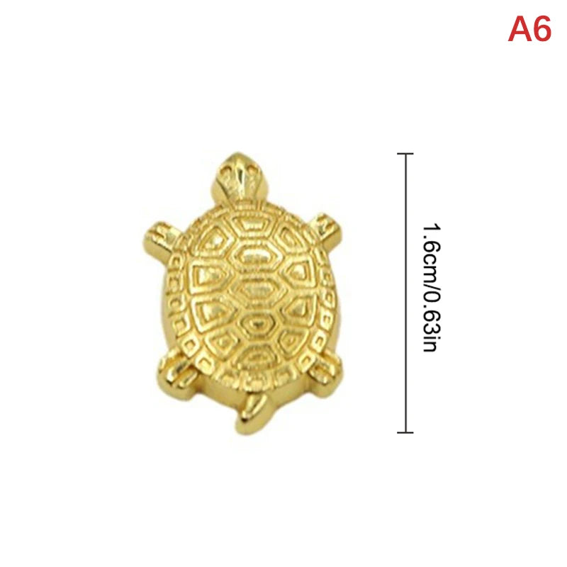 Feng Shui Lucky Turtle Charm – Daily Wealth Metal Ornament Feng Shui Charm Axl A6