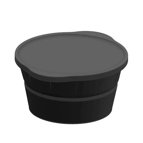 8LB Giant Silicone Ice Block Mold – Foldable Round Ice Cube Tray Silicone Ice Mold Axl Black