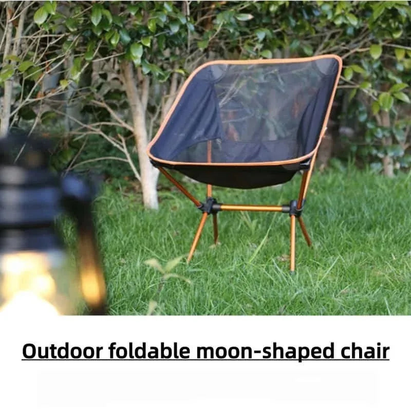 Portable Foldable Chair – Camping, Fishing & Beach Outdoor Seat Folding Outdoor Chair Axl