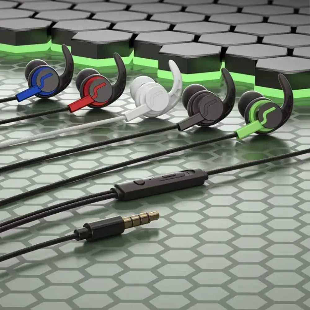 Sport Ear Hook Wired Earphones Type-C & 3.5mm Super Bass ANC Wired Sport Earphones Axl