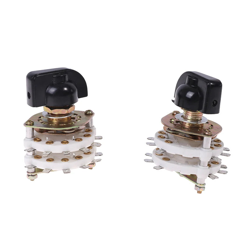 Rotary Switch Selector 2-Pole & 4-Pole Multi-Position with Cap Rotary Switch Axl