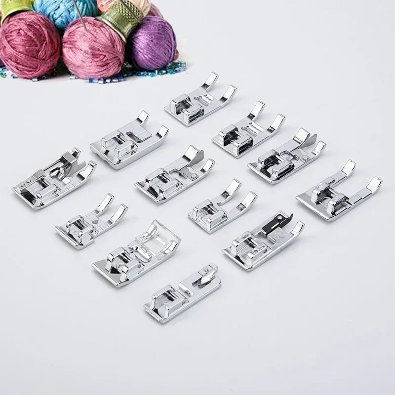 32-Piece Presser Foot Set for Sewing Machines – Complete Kit Presser Foot Set Axl