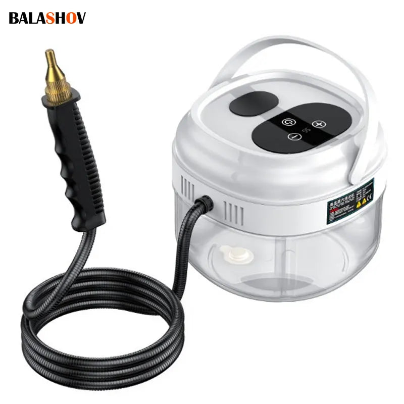 BALASHOV Handheld Steam Cleaner – 1.5L, 6-Speed, Home & Car Handheld Steam Cleaner Axl