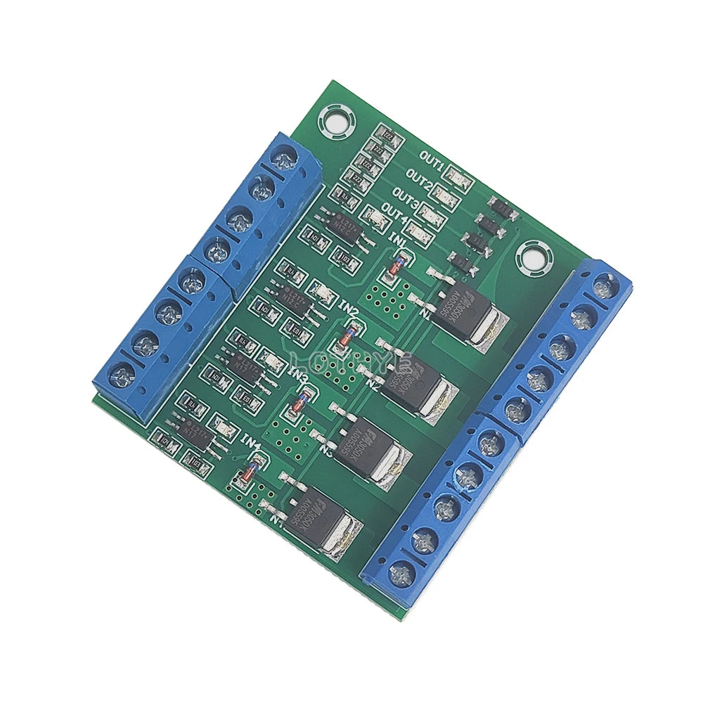 4-Channel MOSFET Driver Board PWM 3-20V to 27V DC 10A Module MOSFET Driver Module Axl