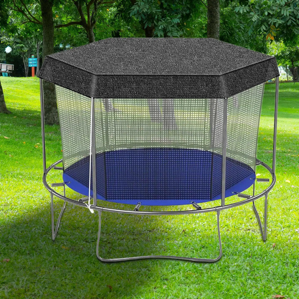 Foldable Trampoline Shade Canopy – UV Sun Protection Cover Trampoline Shade Cover Axl