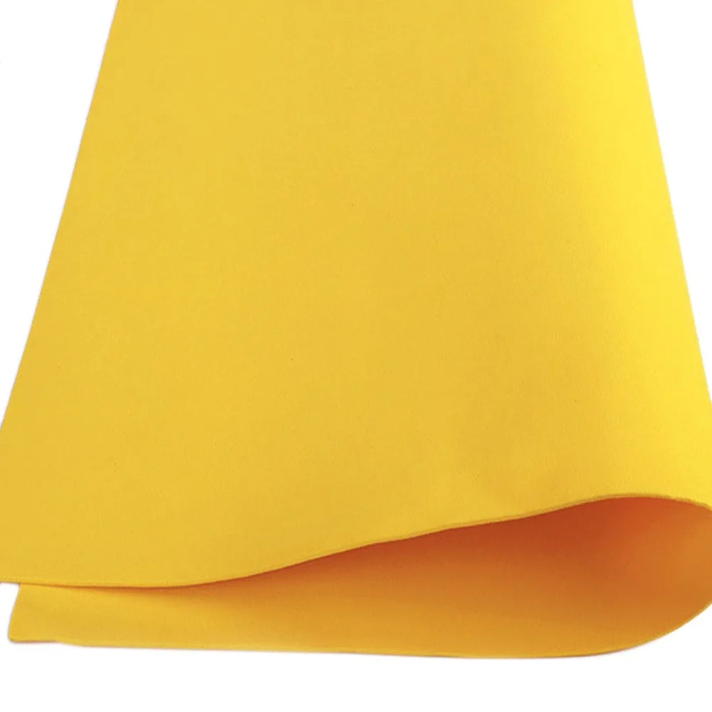 EVA Foam Sheets 10-Pack 50x50cm – DIY Craft Paper for Kids Foam Craft Sheets Axl Yellow