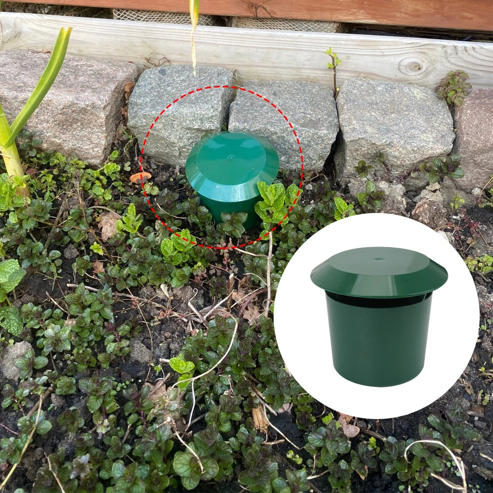 Eco-Friendly Garden Snail & Slug Trap Catcher – Green Garden Pest Trap Axl