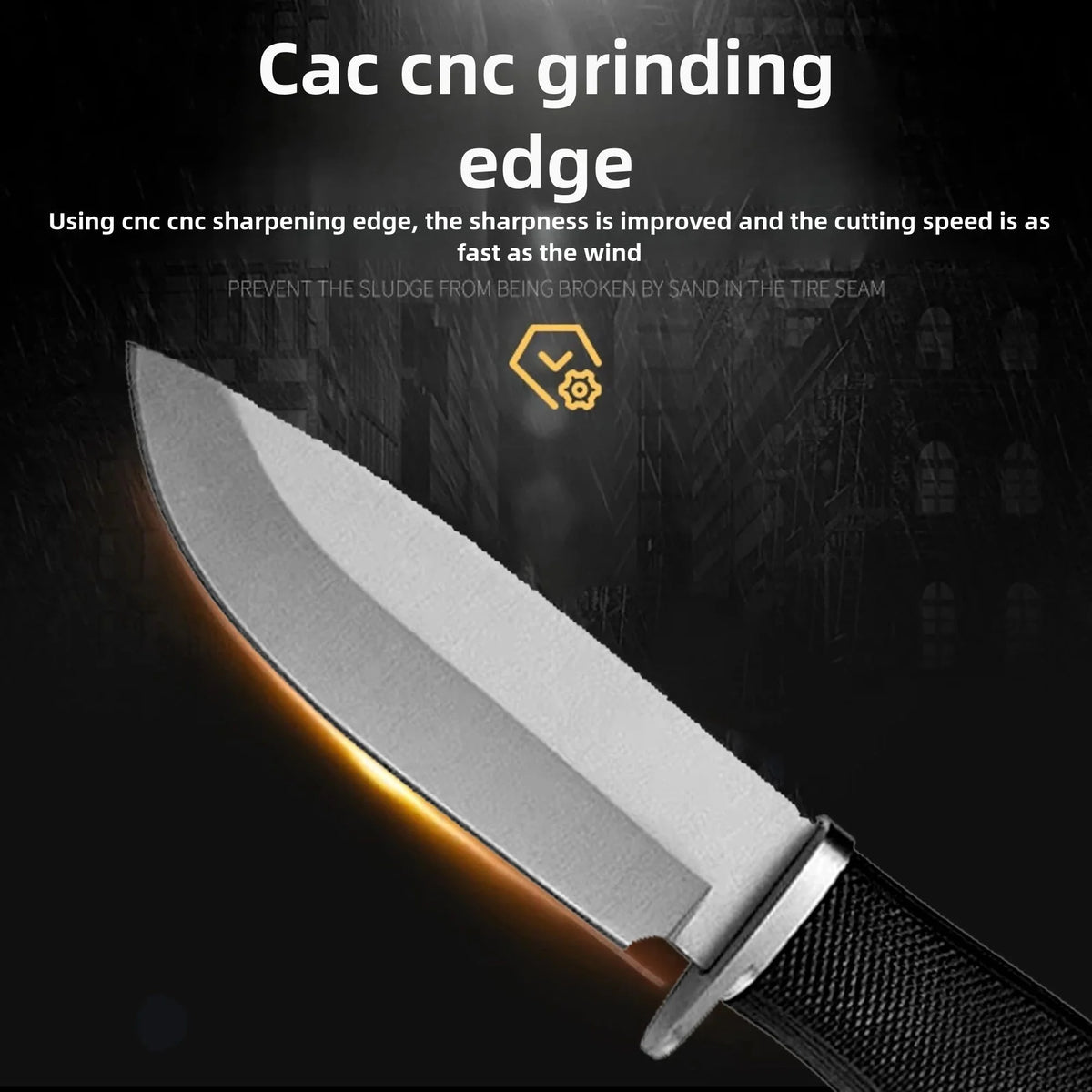 Portable Camping Knife with Sheath | Stainless Steel Outdoor Outdoor Camping Knife Axl