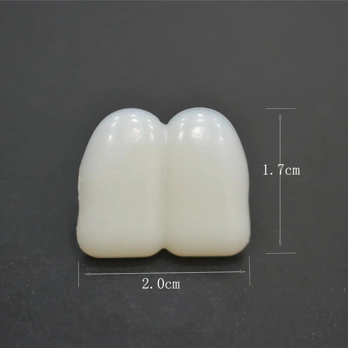 Halloween Vampire Fangs – Scary Cosplay Teeth Props 2 Pack Costume Fang Props Axl