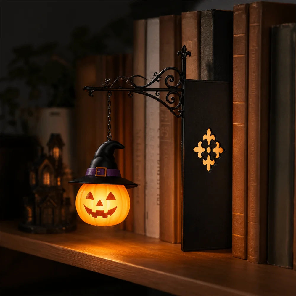 Vintage Bookshelf Lantern LED Lamp – Warm Soft Glow Night Light Decorative Table Lamp Axl