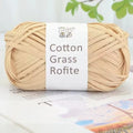102M Multicolor Raffia Yarn for Crochet, Knitting & DIY Crafts Craft Yarn Axl Beige