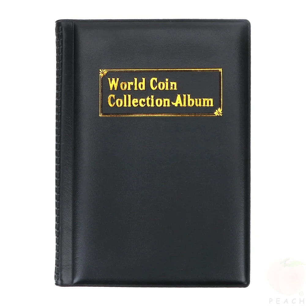 PVC Coin Collection Album – 120 Compartments for Collectors Coin Collection Album Axl