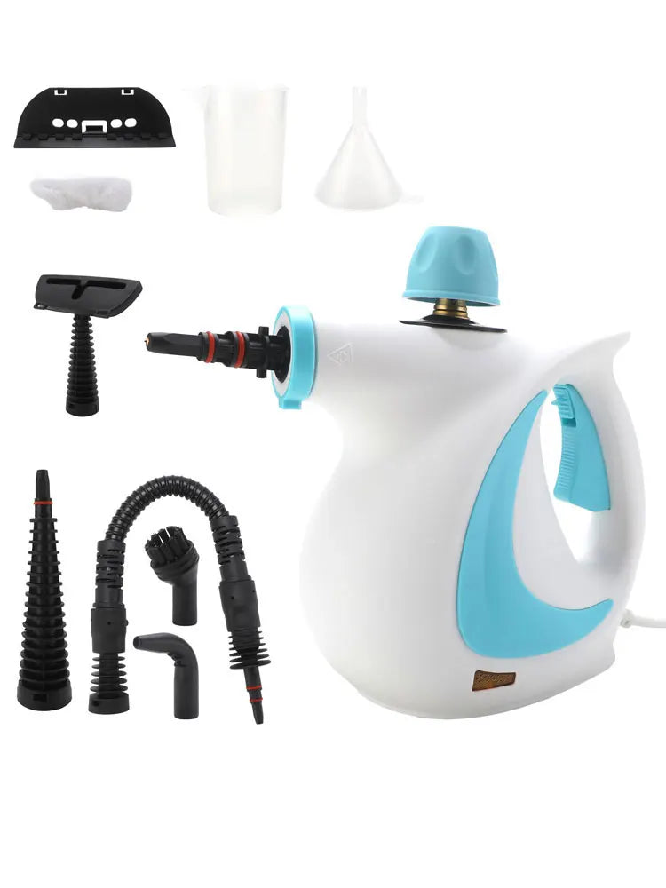 BALASHOV 1050W Handheld Steam Cleaner – Home, Car & Kitchen Handheld Steam Cleaner Axl WHITE 220 V