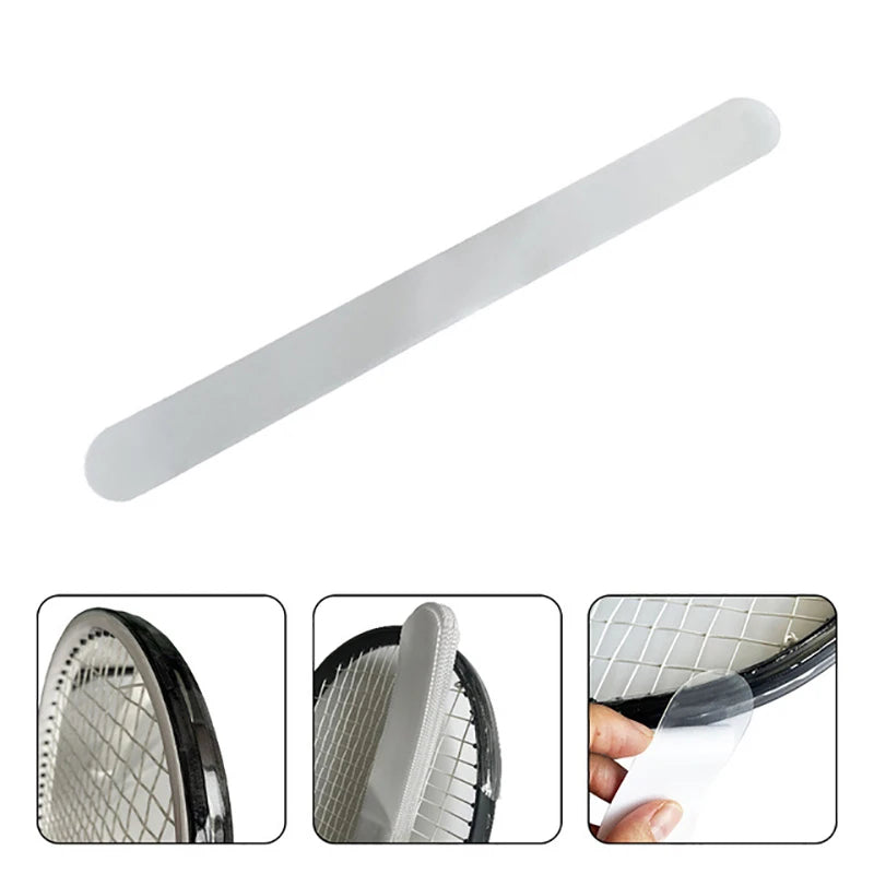 TPU Tennis Racket Head Protection Tape – Clear Guard Strip Racket Protection Tape Axl