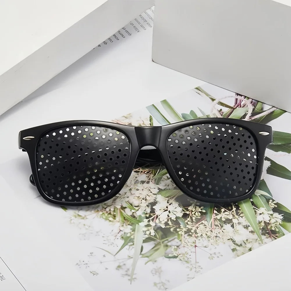 Pinhole Glasses – Eye Exercise & Focus Training | Adults & Kids Pinhole Glasses Axl