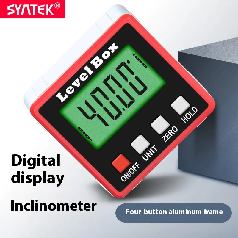 Digital Angle Meter – 360° Tilt Level Box & Precision Ruler Digital Angle Meter Axl