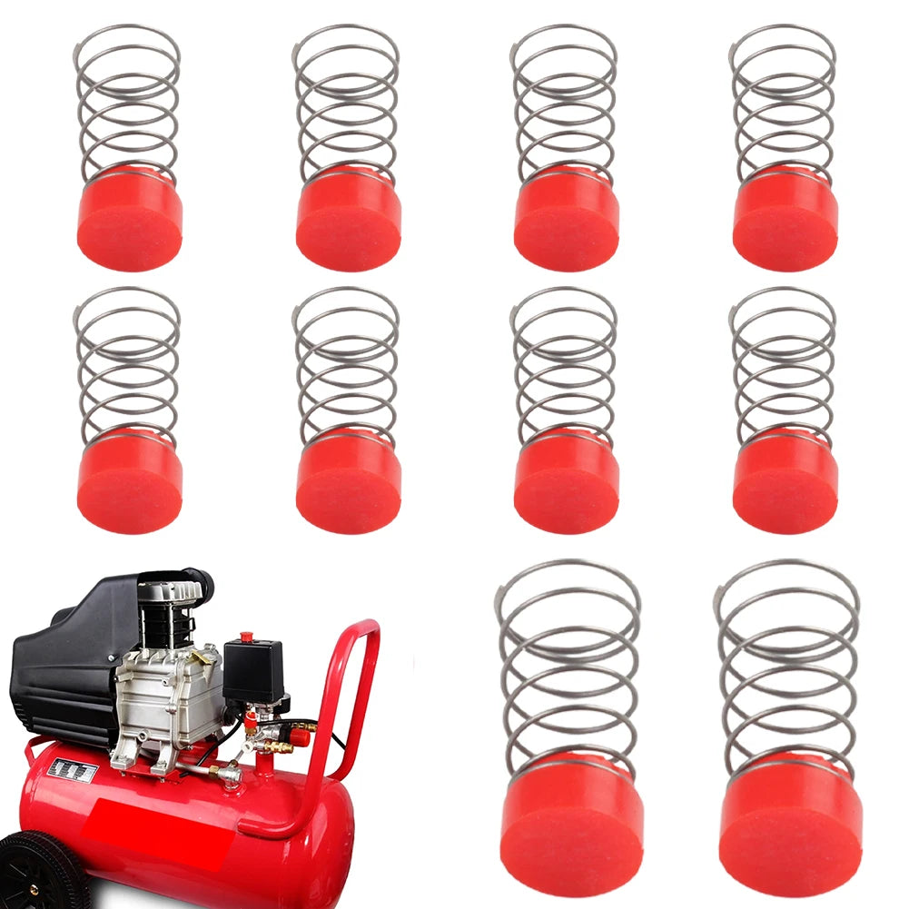 10-Pack Rubber Seal Kit for Air Compressor Valve Pad & Spring Compressor Seal Kit Axl