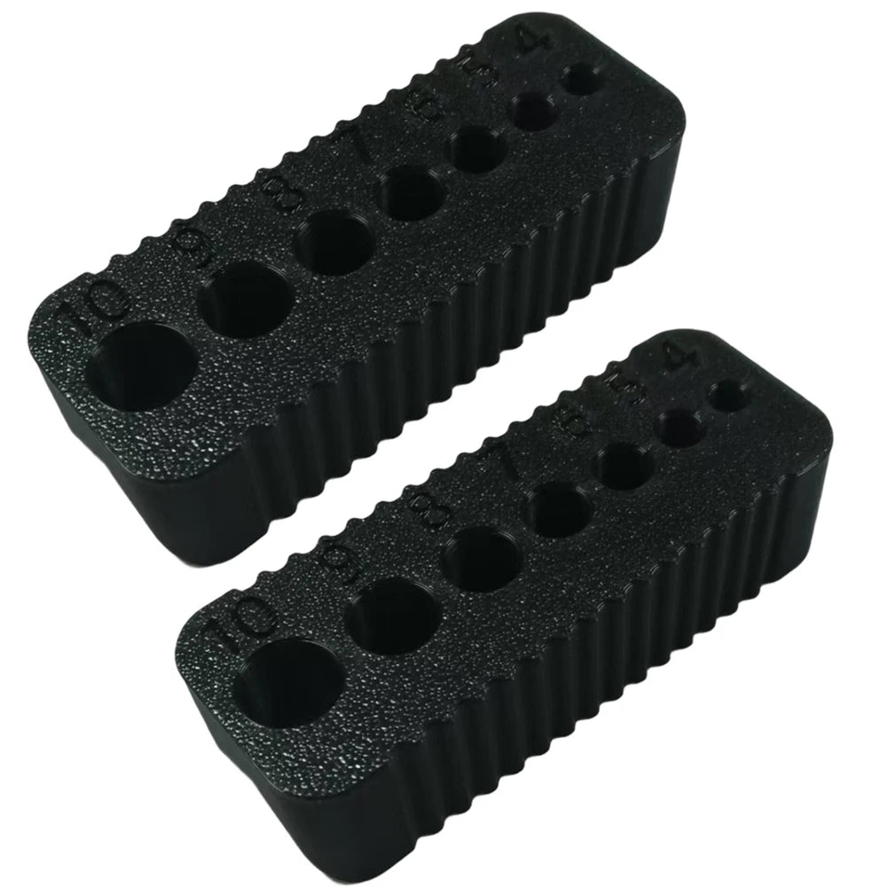 Self-Centering Doweling Jig Drill Guide Set 4–10mm (2 Pack) Woodworking Drill Guide Axl Black China Mainland