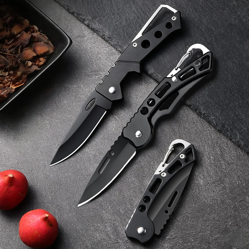 PLYS All-Steel EDC Folding Pocket Knife – Carbon Steel Blade Folding Pocket Knife Axl