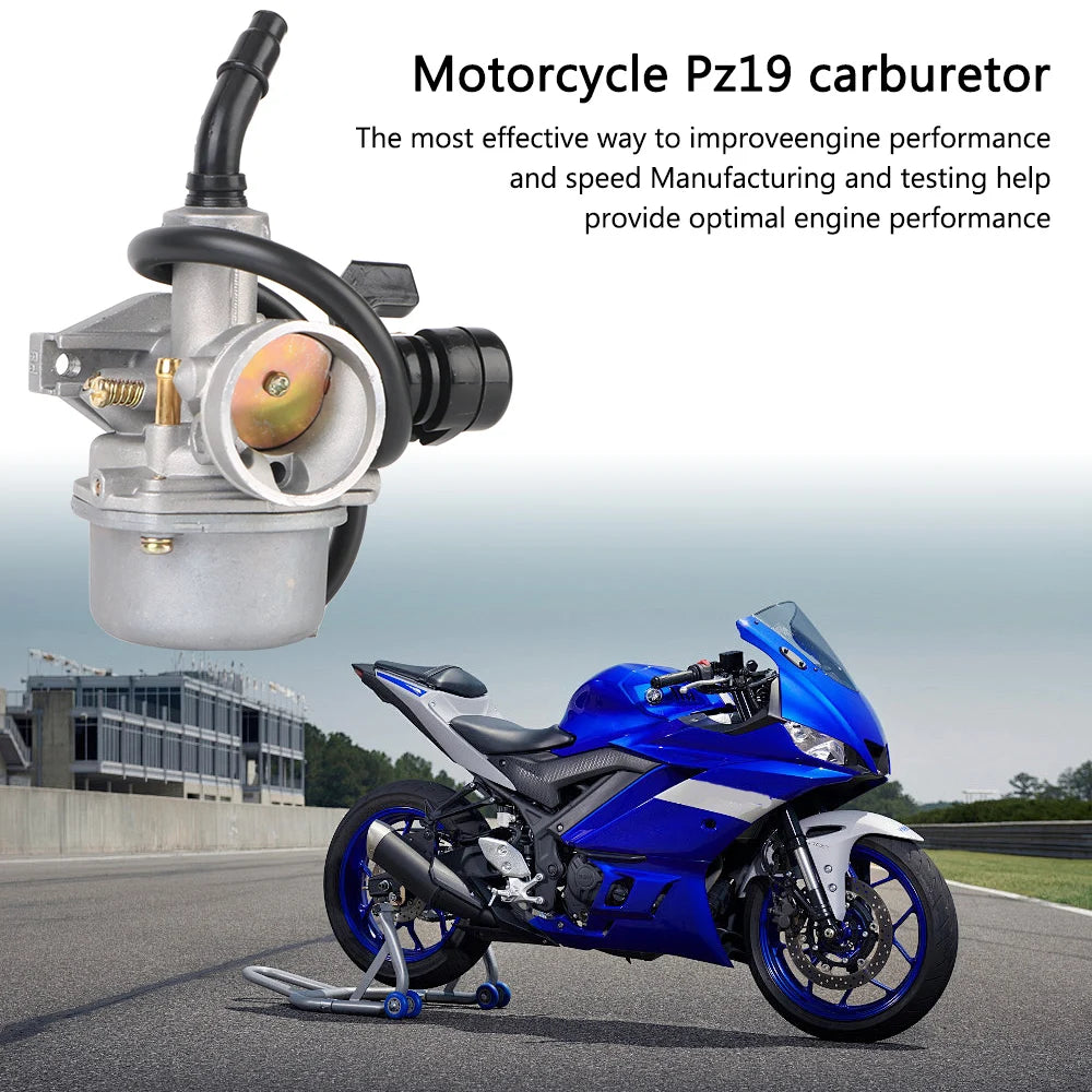 PZ19 19mm Carburetor for 50cc 70cc 90cc 110cc ATV Dirt Bike Motorcycle Carburetor Axl