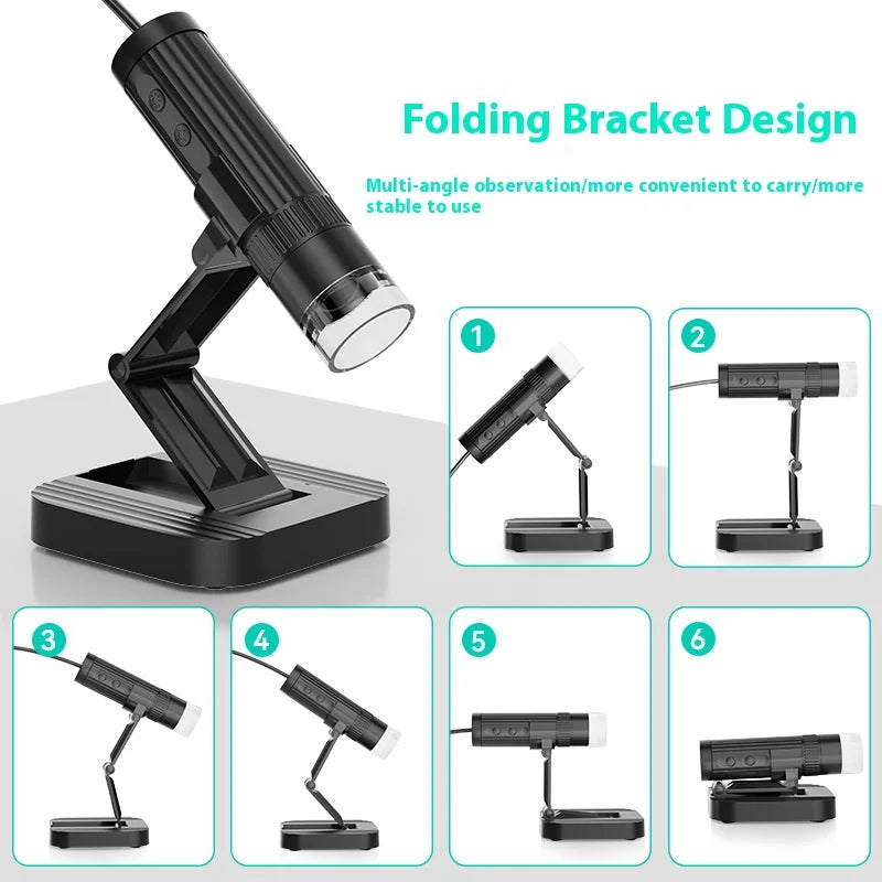USB Digital Microscope 1000X – Hair & Beauty Magnifier Digital Microscope Axl